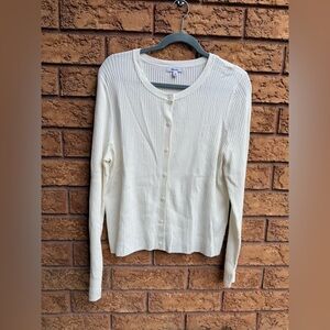 Reitmans‎ Ribbed Button Down Cardigan